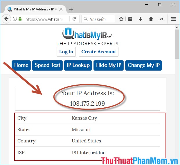 Kiểm tra IP đã được Fake