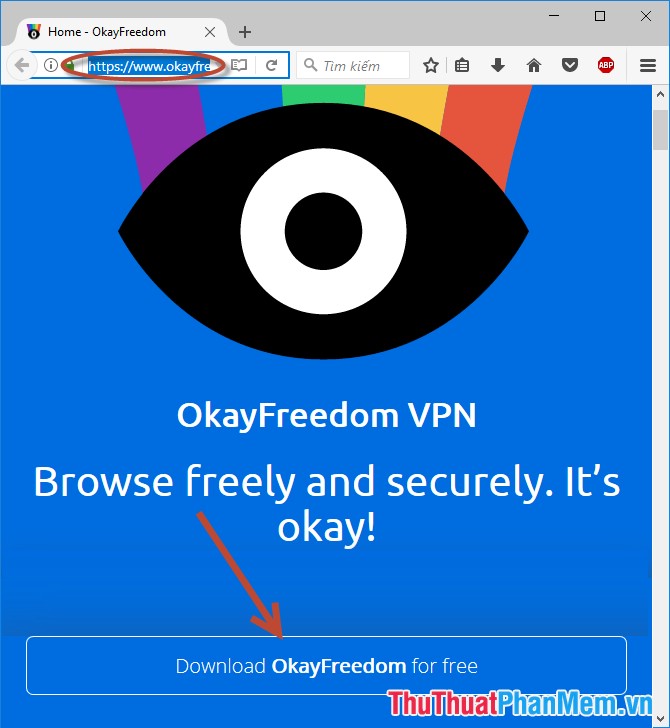 Cài đặt OKayFreedom VPN