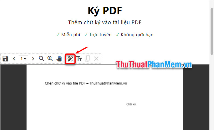 Hướng dẫn chèn chữ ký vào PDF nhanh chóng