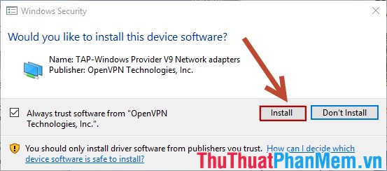 Tiến hành Fake IP với OKayFreedom VPN