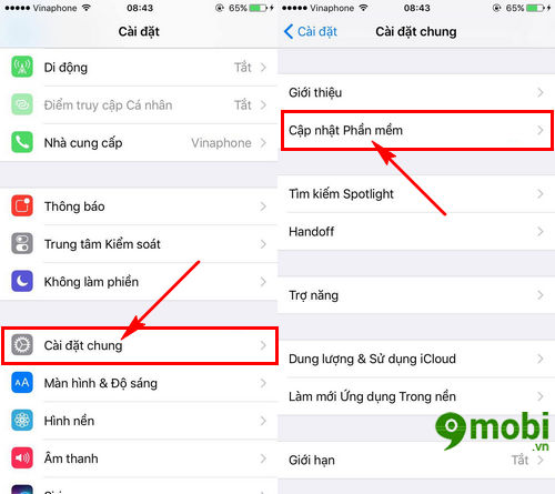 Hướng dẫn cập nhật iOS 11 cho iPhone và iPad