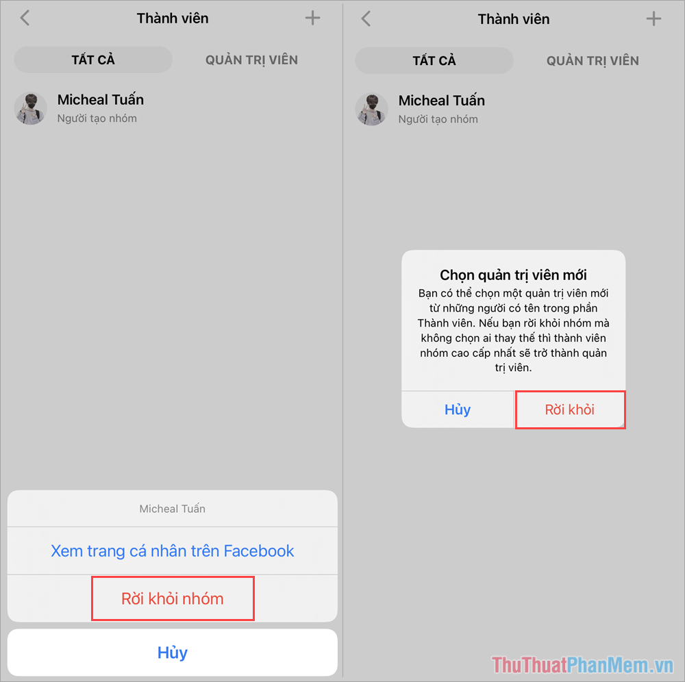 Cách xóa nhóm vĩnh viễn trên Messenger