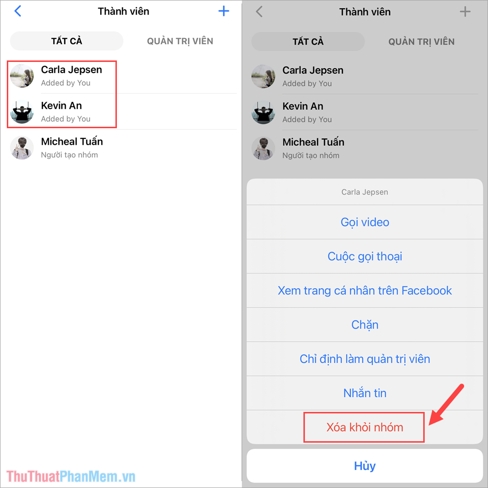 Cách xóa nhóm vĩnh viễn trên Messenger