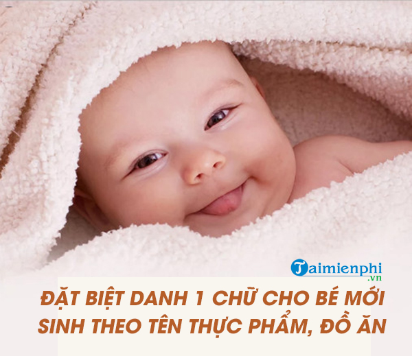 Tìm Biệt Danh 1 Chữ Độc Đáo Cho Bé Mới Sinh, Ở Nhà, Trai, Gái