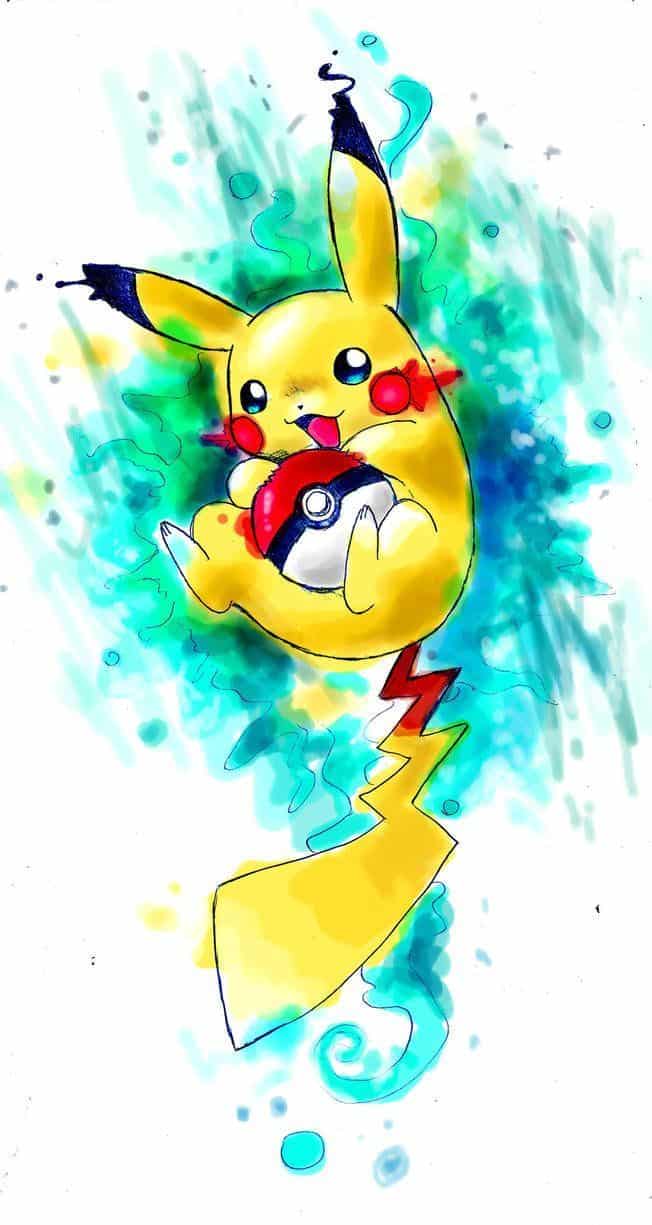 Nhìn Pikachu xinh xắn, dễ thương tuyệt vời