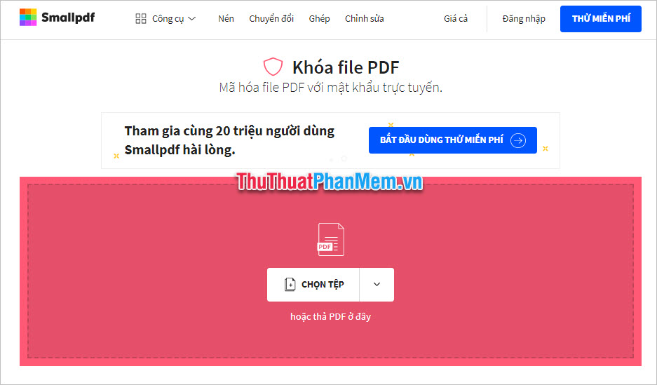 Chiêu Thức: Khóa PDF để An Toàn