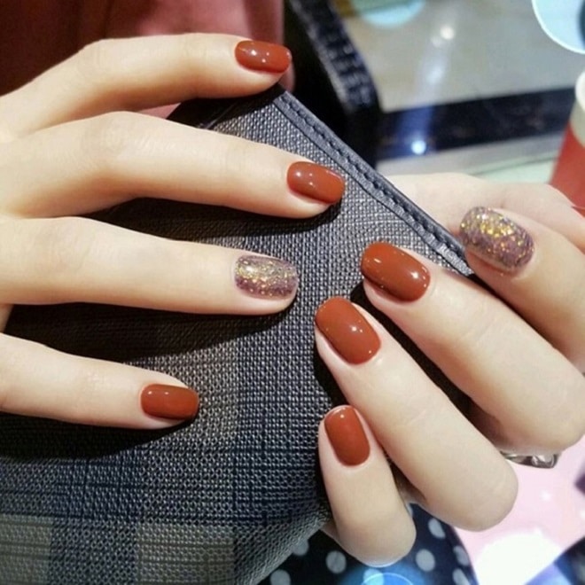 Top những mẫu nail màu nâu sữa đẹp nhất