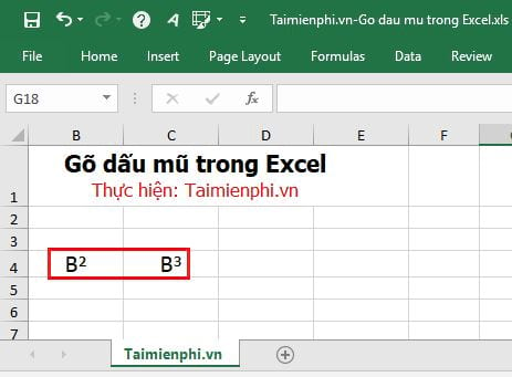 Bí quyết nhập liệu với dấu mũ trong Excel