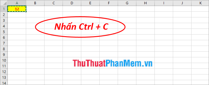 Hướng dẫn sử dụng phím tắt Paste Value trong Excel