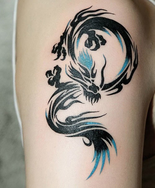 99 mẫu hình xăm rồng đẹp nhất hiện nay - Đỗ Nhân Tattoo