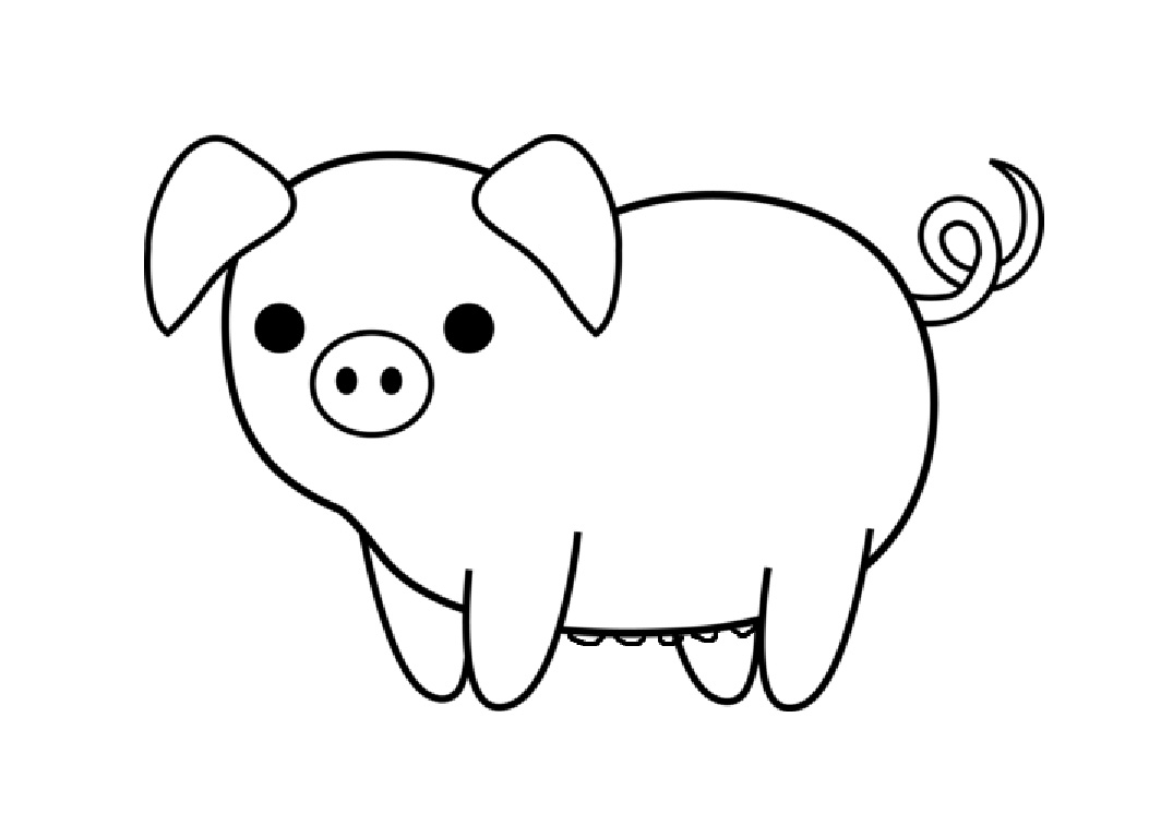 Xem ngay bộ Hình vẽ con lợn đất với nhiều cách vẽ