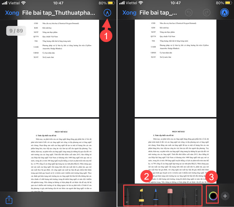 Phương pháp chỉnh sửa file PDF trên điện thoại