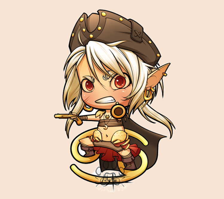 Hình Chibi 12 cung hoàng đạo đáng yêu tột bậc