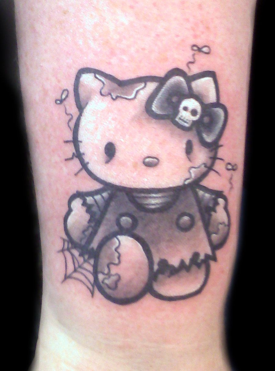 2,802 Likes, 16 Comments - (Bookwithbaby) (@conartist.tattoo) on Instagram:  “Cutest custom hello kitty tatt… | Hello kitty tattoos, Baby tattoos, Cute  small tattoos