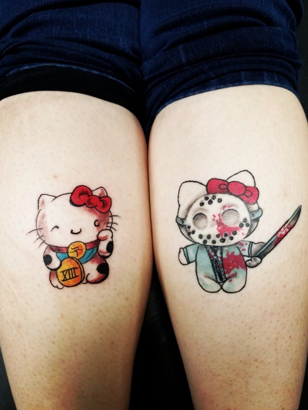 Top 50+ mẫu xăm Hello Kitty đẹp nhất