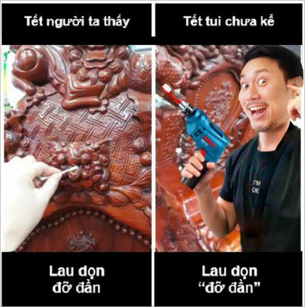 Bộ sưu tập Meme Tết hài hước