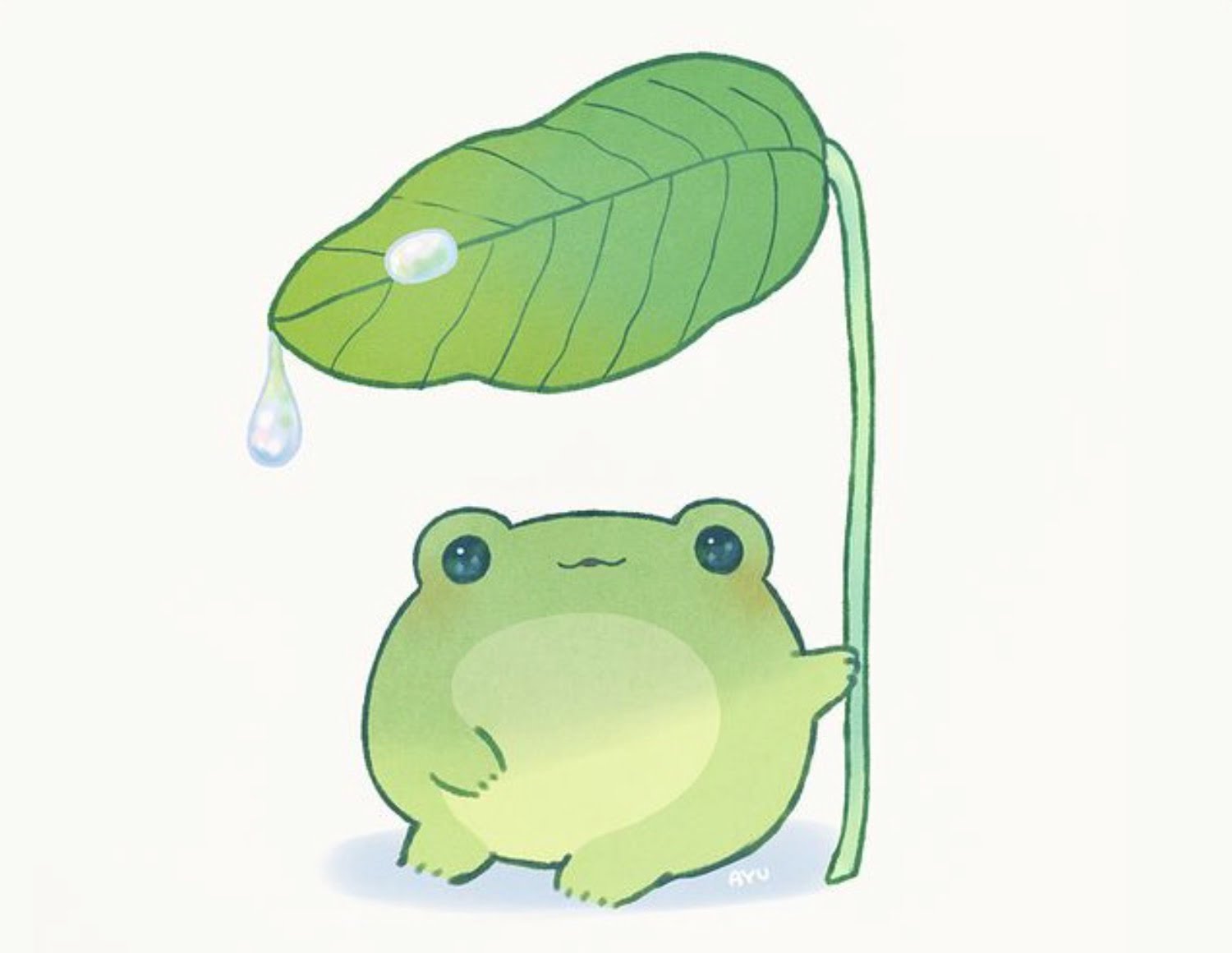 vẽ tranh con ếch cute câu hỏi 3908947 - hoidap247.com