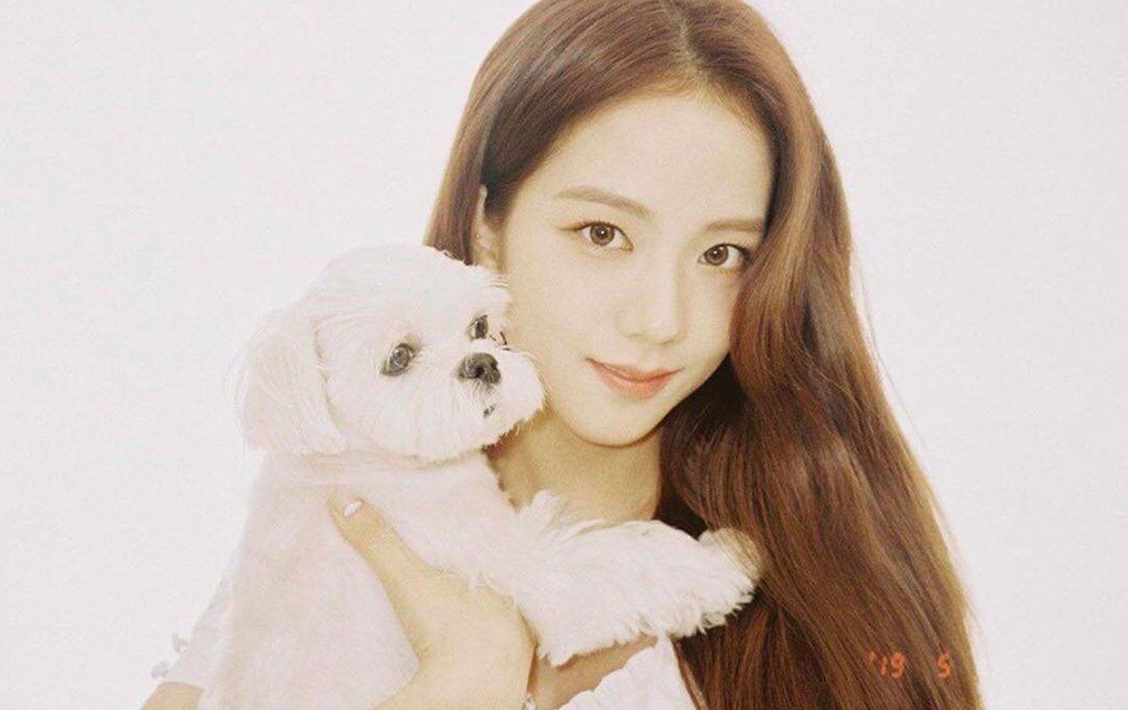 Jisoo và thú cưng trong ảnh