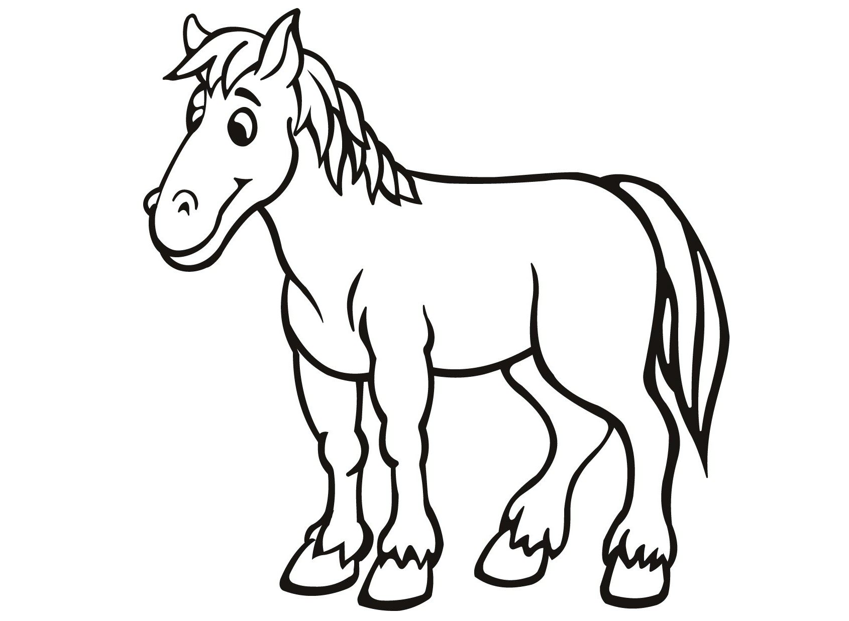 Vẽ và tô màu con ngựa kỳ lân dễ thương | Dạy bé vẽ | Dạy bé tô màu |  Unicorn Halaman Mewarnai - YouTube