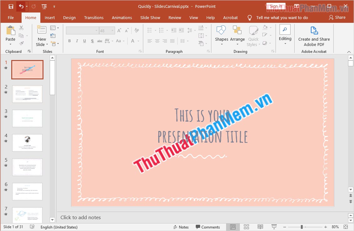 Bí quyết thêm Logo vào slide PowerPoint một cách độc đáo