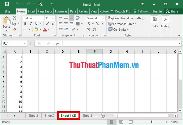 Bí quyết sao chép sheet trong Excel từ file này sang file khác