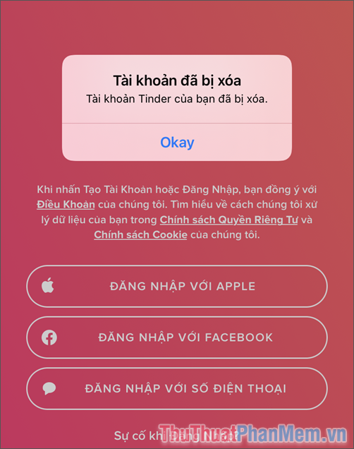 Cách xóa tài khoản Tinder một cách triệt để