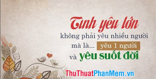 Tinh hoa về tình yêu và hôn nhân