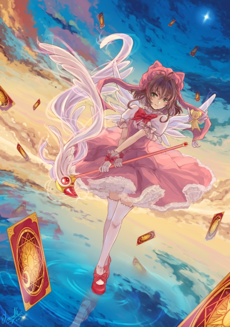 Hình ảnh Sakura đẹp nhất - Hình nền hoạt hình cho máy tính | Cardcaptor  sakura, Cardcaptor, Sakura card