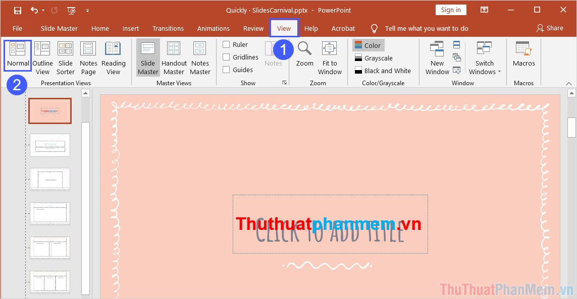 Bí quyết thêm Logo vào slide PowerPoint một cách độc đáo