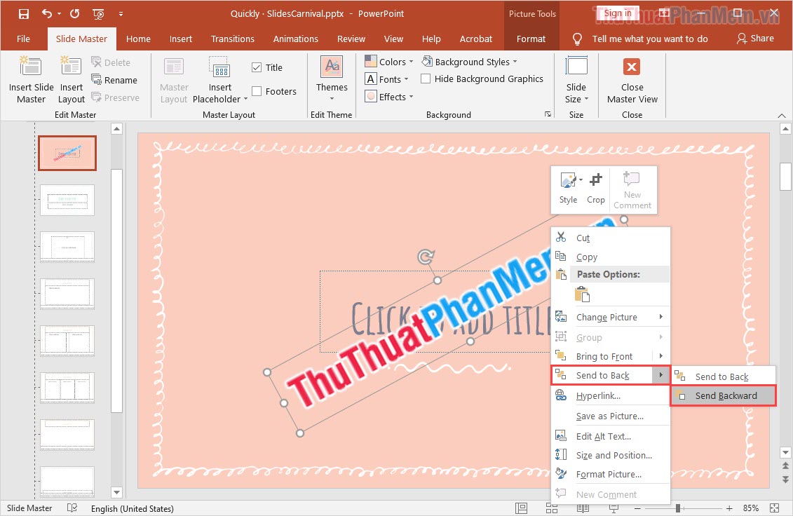 Bí quyết thêm Logo vào slide PowerPoint một cách độc đáo