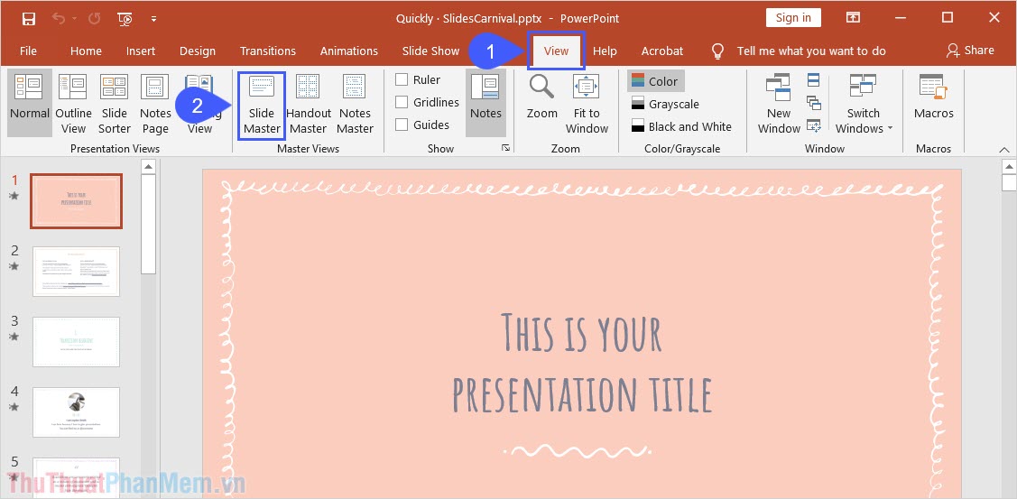 Bí quyết thêm Logo vào slide PowerPoint một cách độc đáo