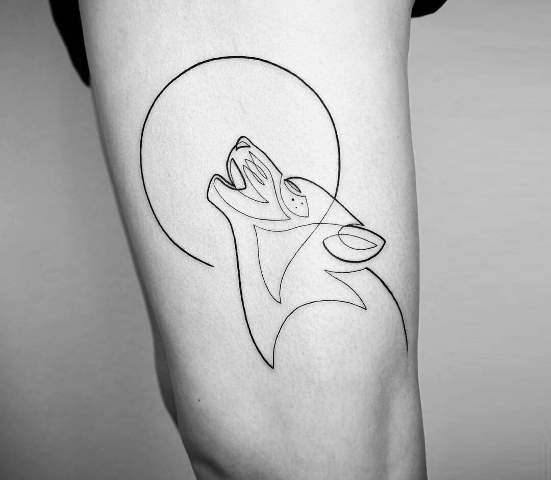 Hình xăm Chó Sói (01106) tại ĐỖ NHÂN TATTOO | Tatuajes de lobos, Tatuajes  de moda, Tatuajes de acuarela