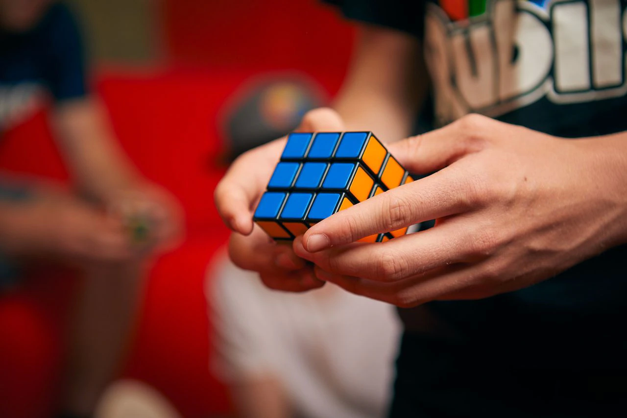 Bức tranh Rubik đẹp