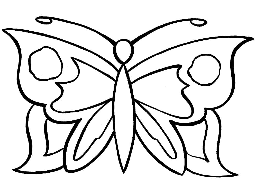 Vẽ con bướm đơn giản nhất cho bé – YeuTre.Net