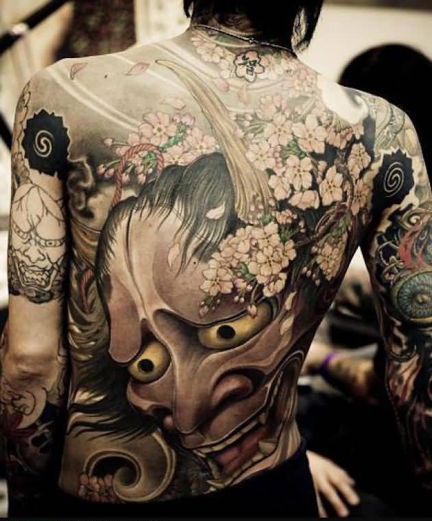 Top những mẫu hình xăm mặt quỷ Nhật cổ đỉnh nhất