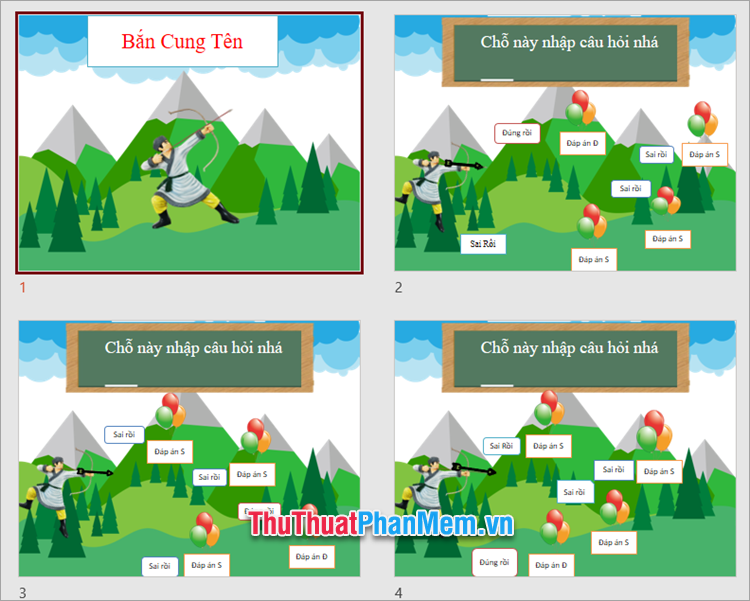 M u powerpoint tr ch i tr c nghi m s ng t o v mi n ph 