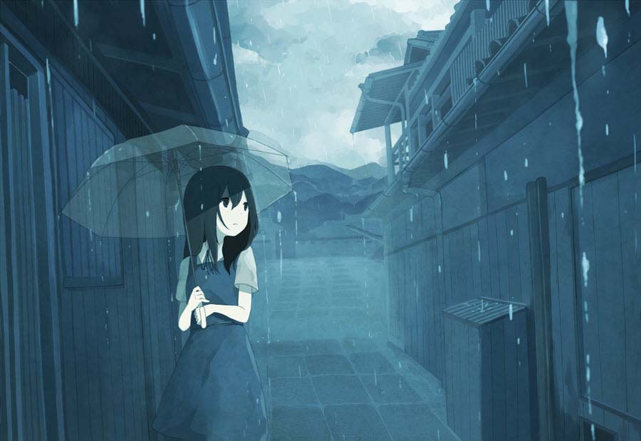 Bức tranh Anime buồn - Tổng hợp những hình ảnh đẹp nhất