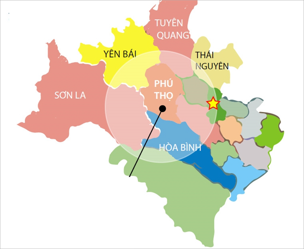 Phú Thọ có bao nhiêu huyện? Danh sách các Huyện của Phú Thọ