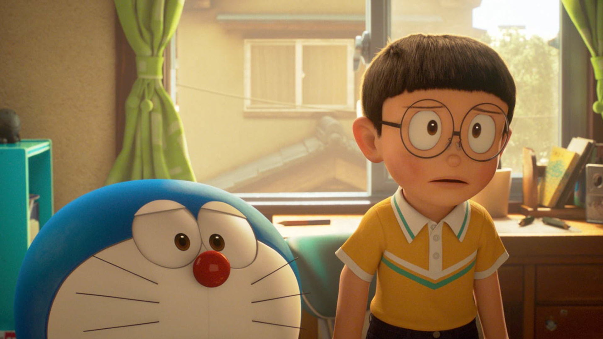 Hình nền Doraemon 3D đỉnh của đỉnh