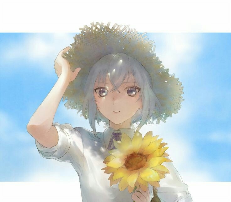 Anime hoa hướng dương đẹp nhất