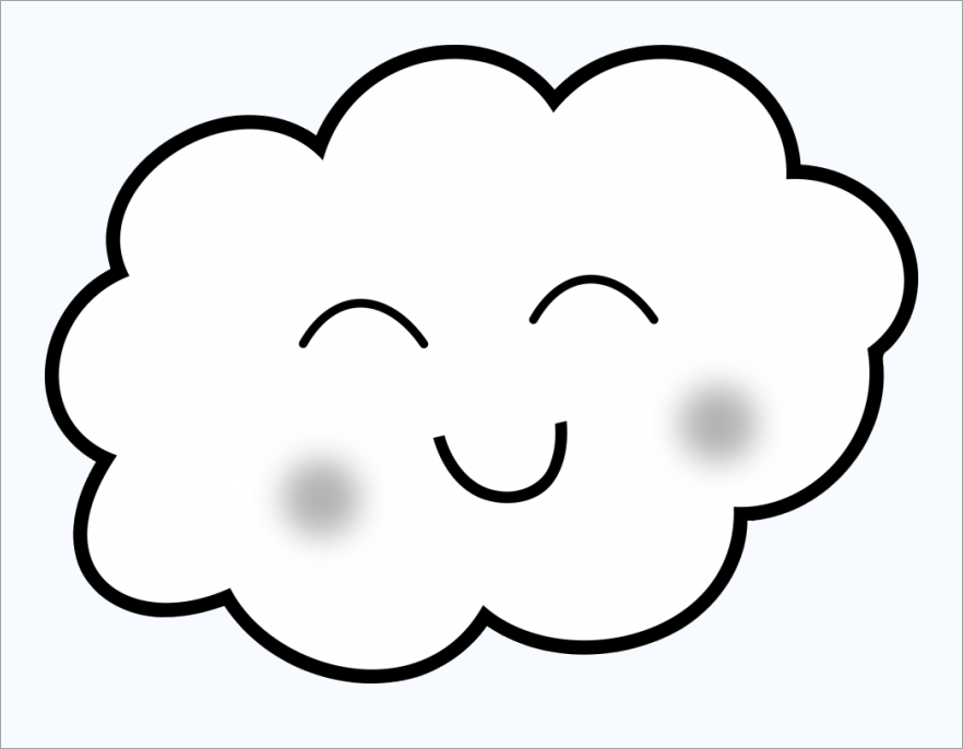 Hình ảnh Vẽ Các Trang Tô Màu đám Mây Của Kawaii Thiết Kế Phác Thảo Bản  Vectơ PNG , Vẽ Mây, Vẽ Dễ Thương, Vẽ Cánh PNG và Vector với nền trong