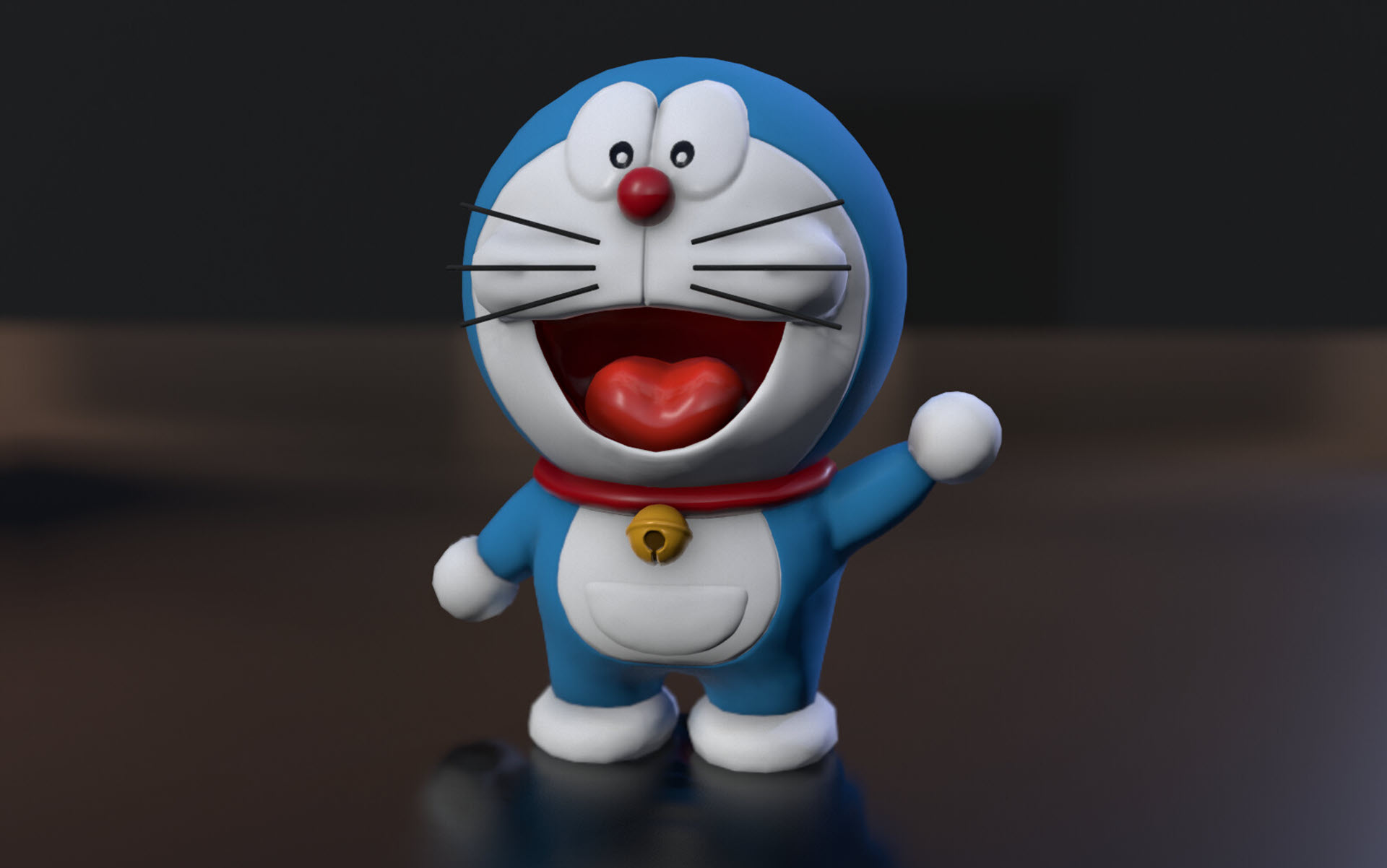 Hình nền Doraemon 3D đỉnh của đỉnh