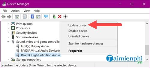 Hướng dẫn cài đặt driver tai nghe cho Windows 10