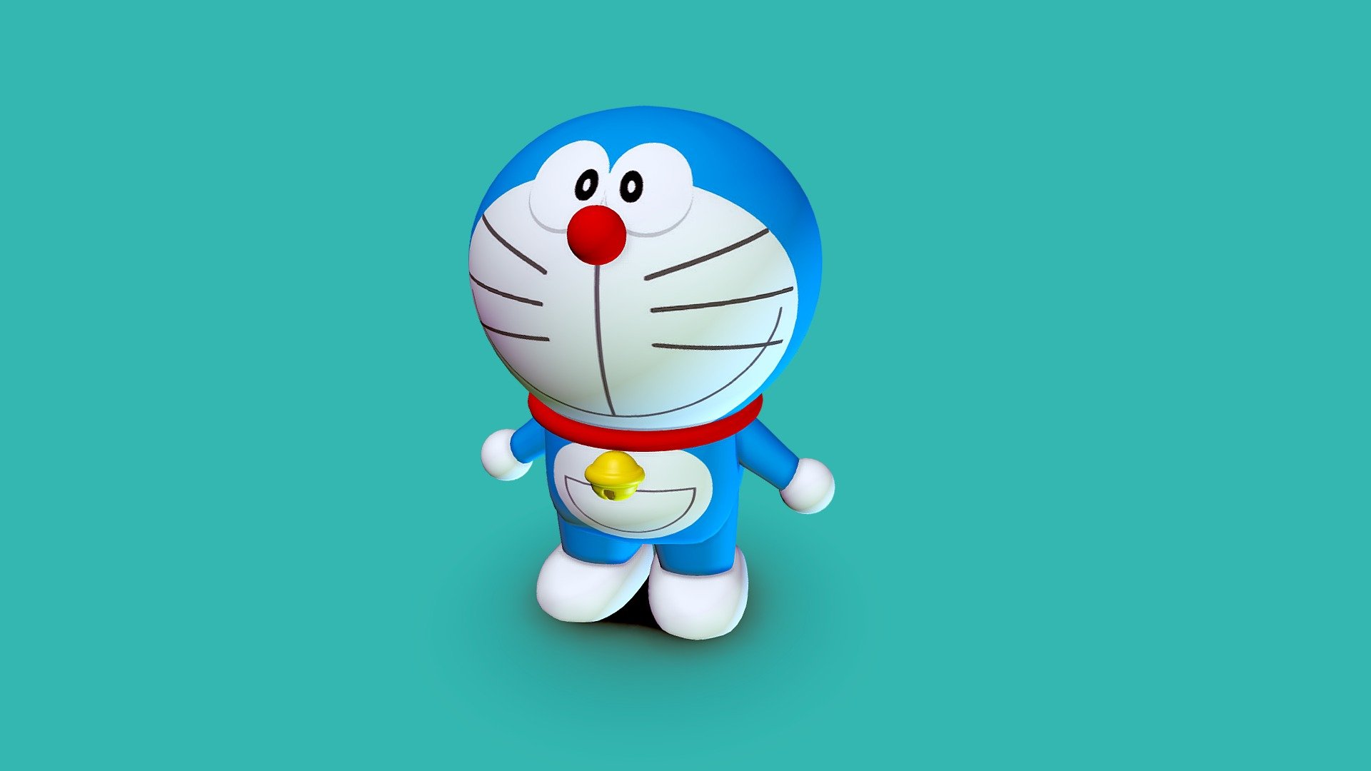 Hình nền Doraemon 3D đỉnh của đỉnh