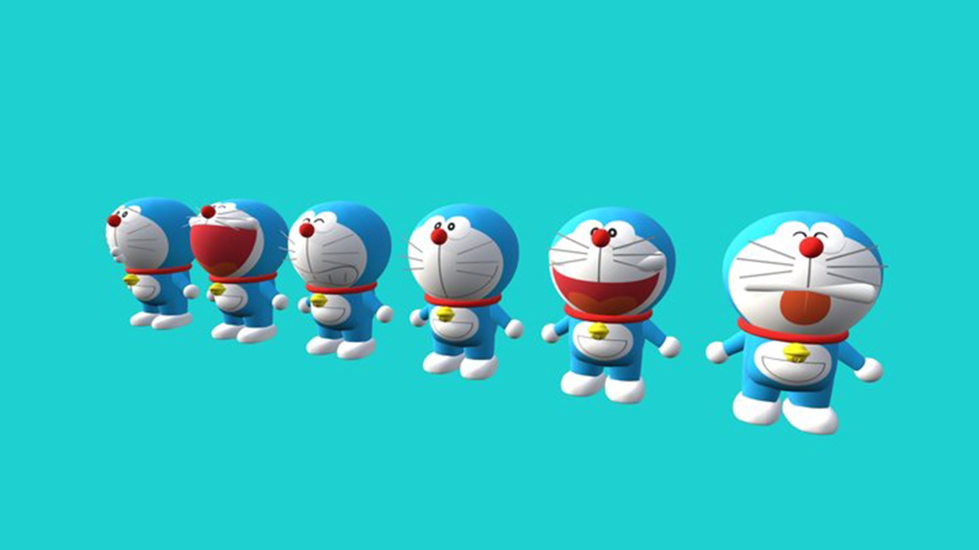 Hình nền Doraemon 3D đỉnh của đỉnh