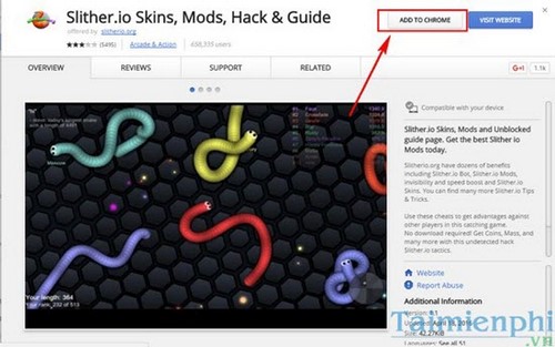 Cách tạo skin độc đáo cho rắn trong Slither.io, làm mới hình ảnh cho ...