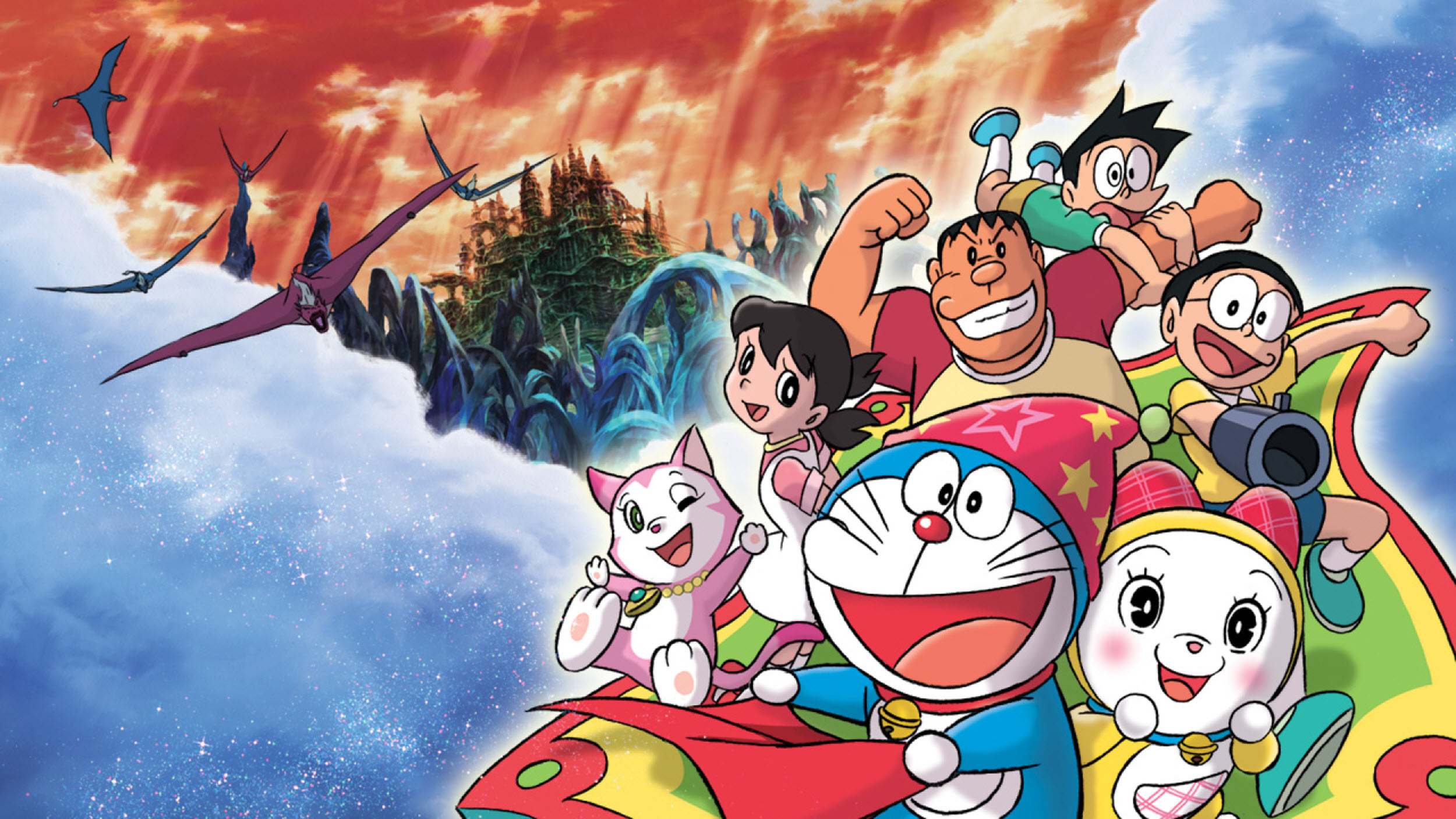 Hình nền Doraemon 3D đỉnh của đỉnh