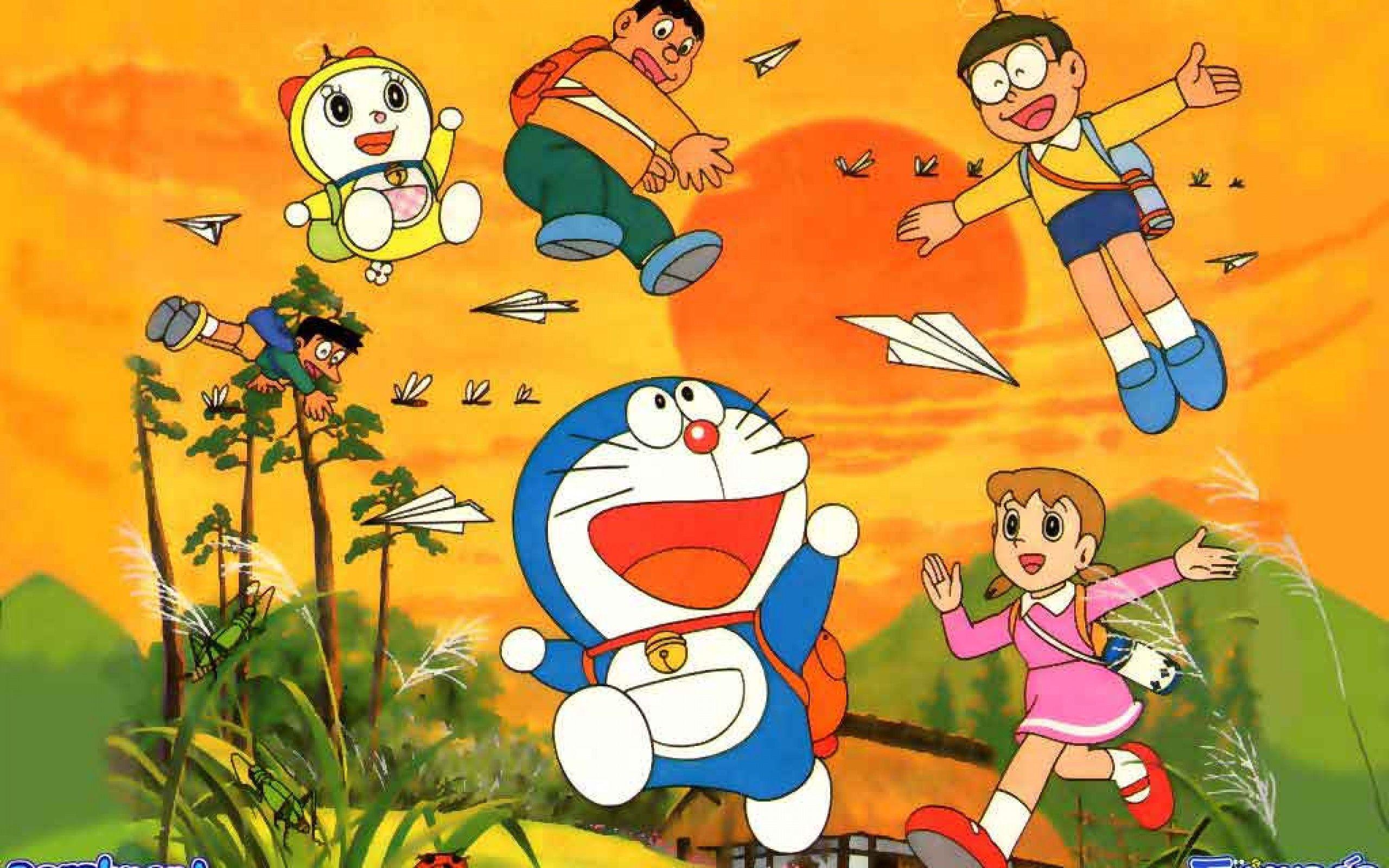 Hình nền Doraemon 3D đỉnh của đỉnh