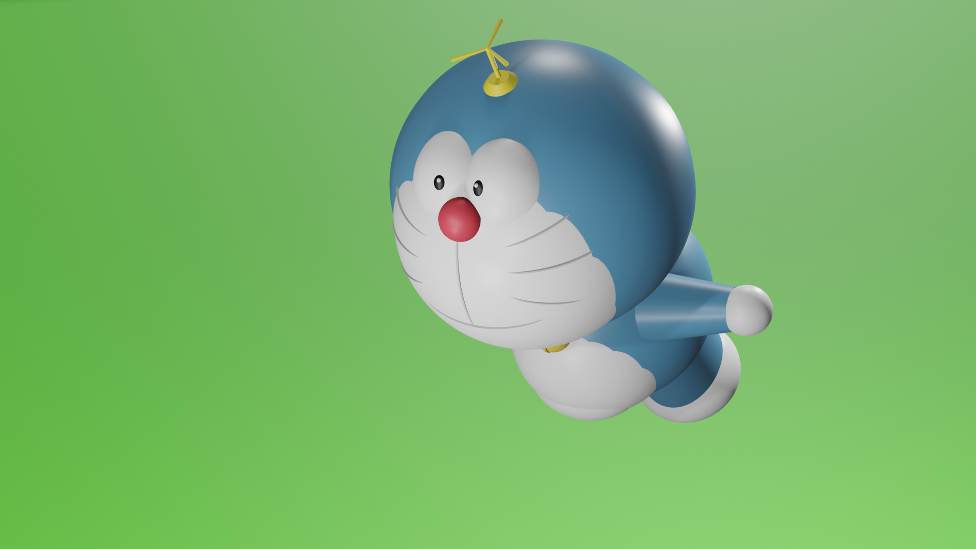 Hình nền Doraemon 3D đỉnh của đỉnh