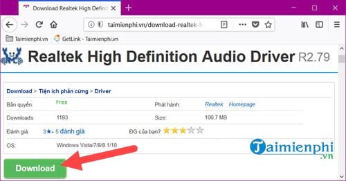 Hướng dẫn cài đặt driver tai nghe cho Windows 10